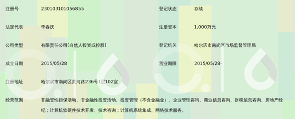 黑龍江晟貫祺非融資性擔保 專注服務，穩健護航